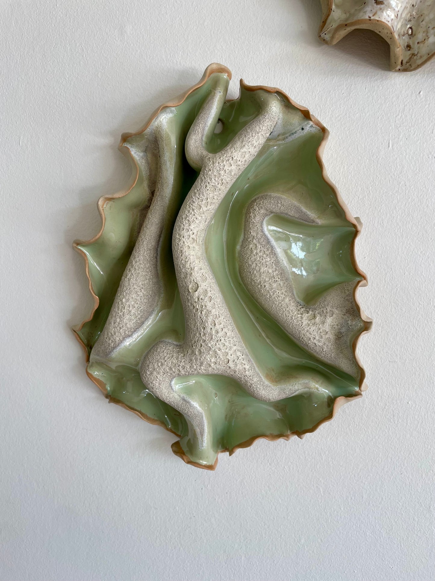 Handcrafted ceramic wall art sh:08:18