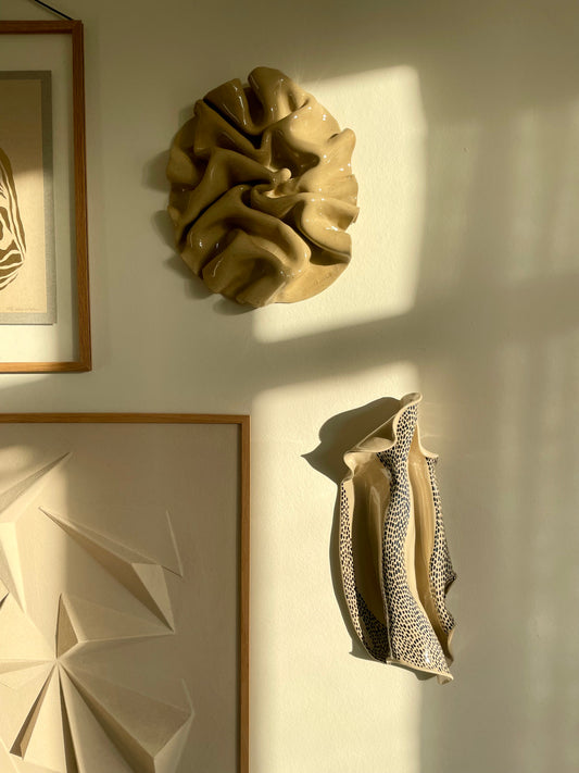 Handcrafted ceramic wall art sh:09:02