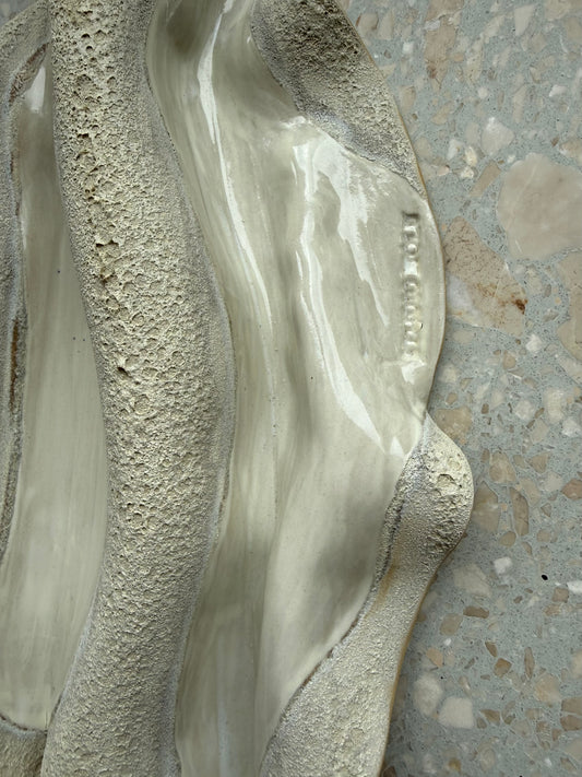 Handcrafted ceramic wall art sh:08:22