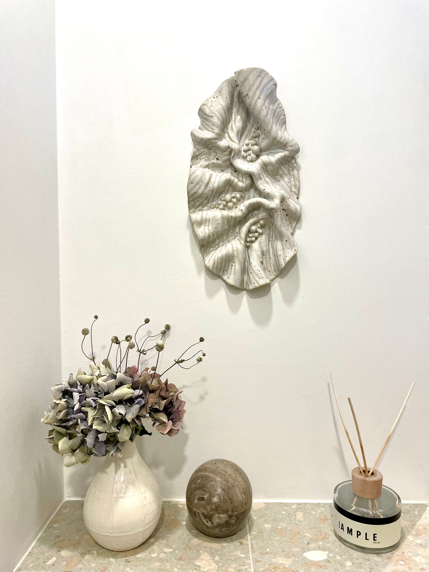 Handcrafted ceramic wall art sh:07:10