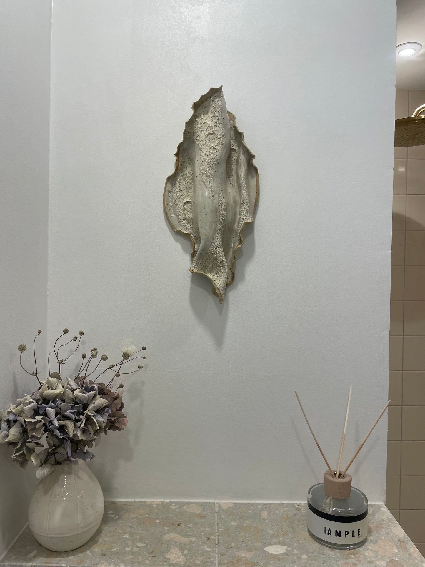 Handcrafted ceramic wall art sh:08:21