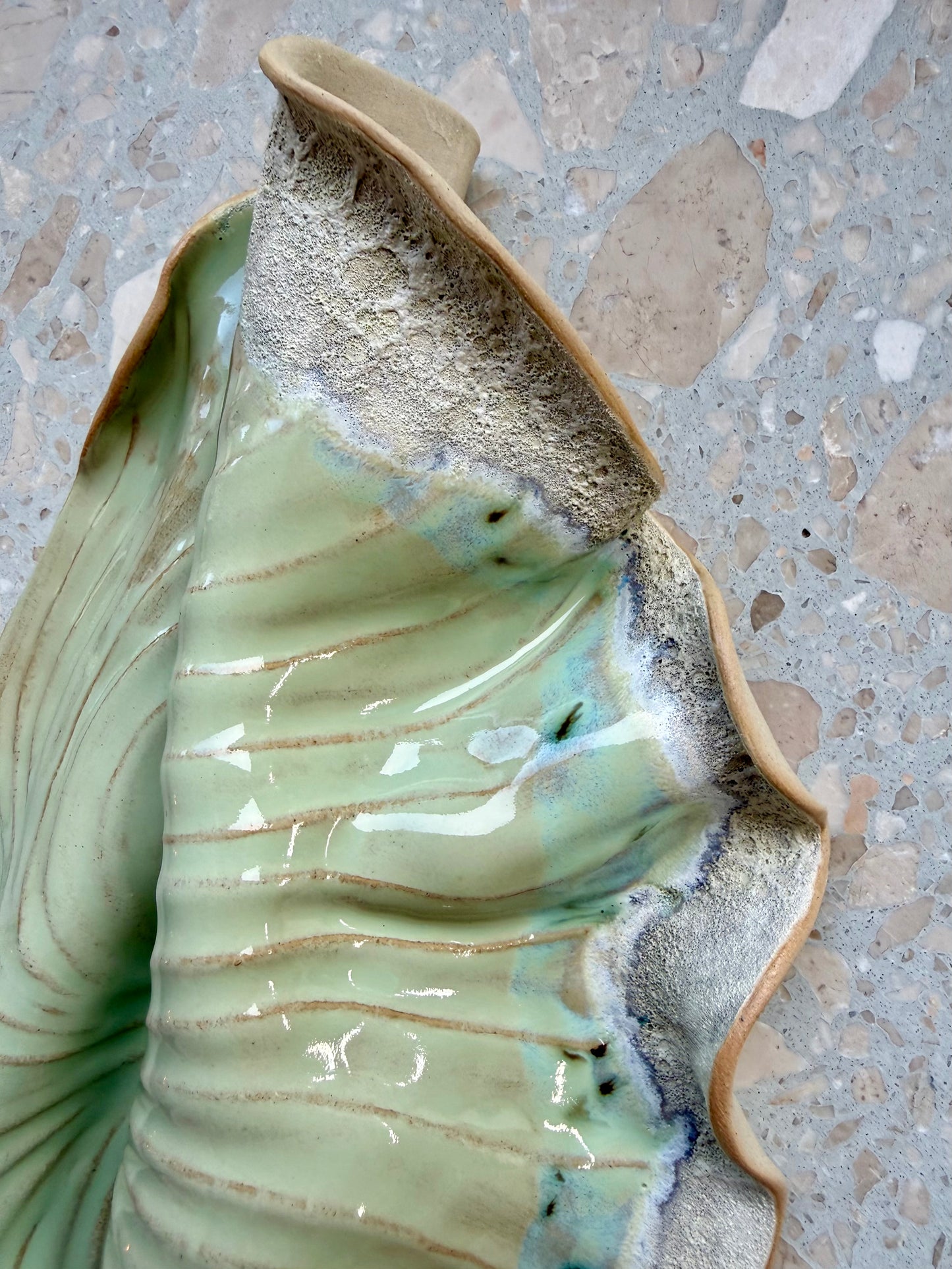 Handcrafted ceramic wall art sh:08:26