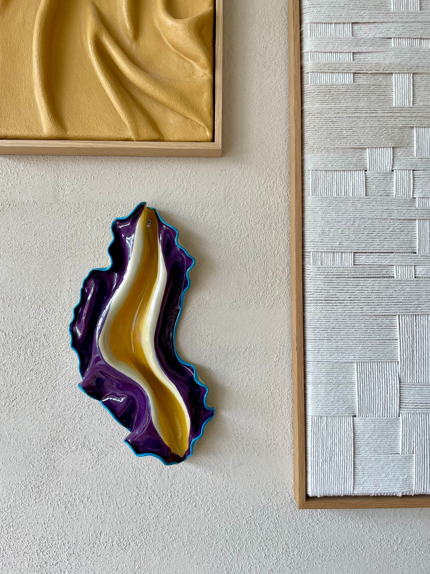Handcrafted ceramic wall art sh:08:10