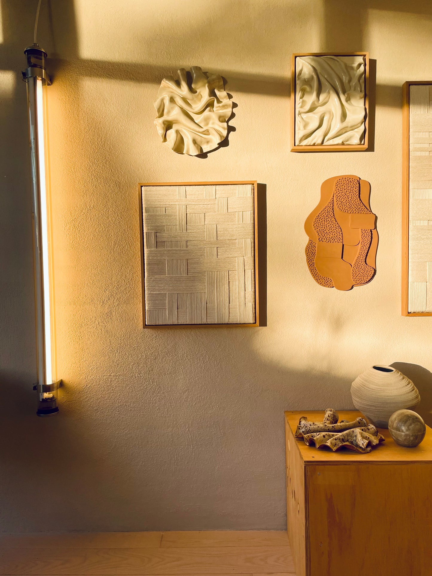 Handcrafted ceramic wall art sh:07:05