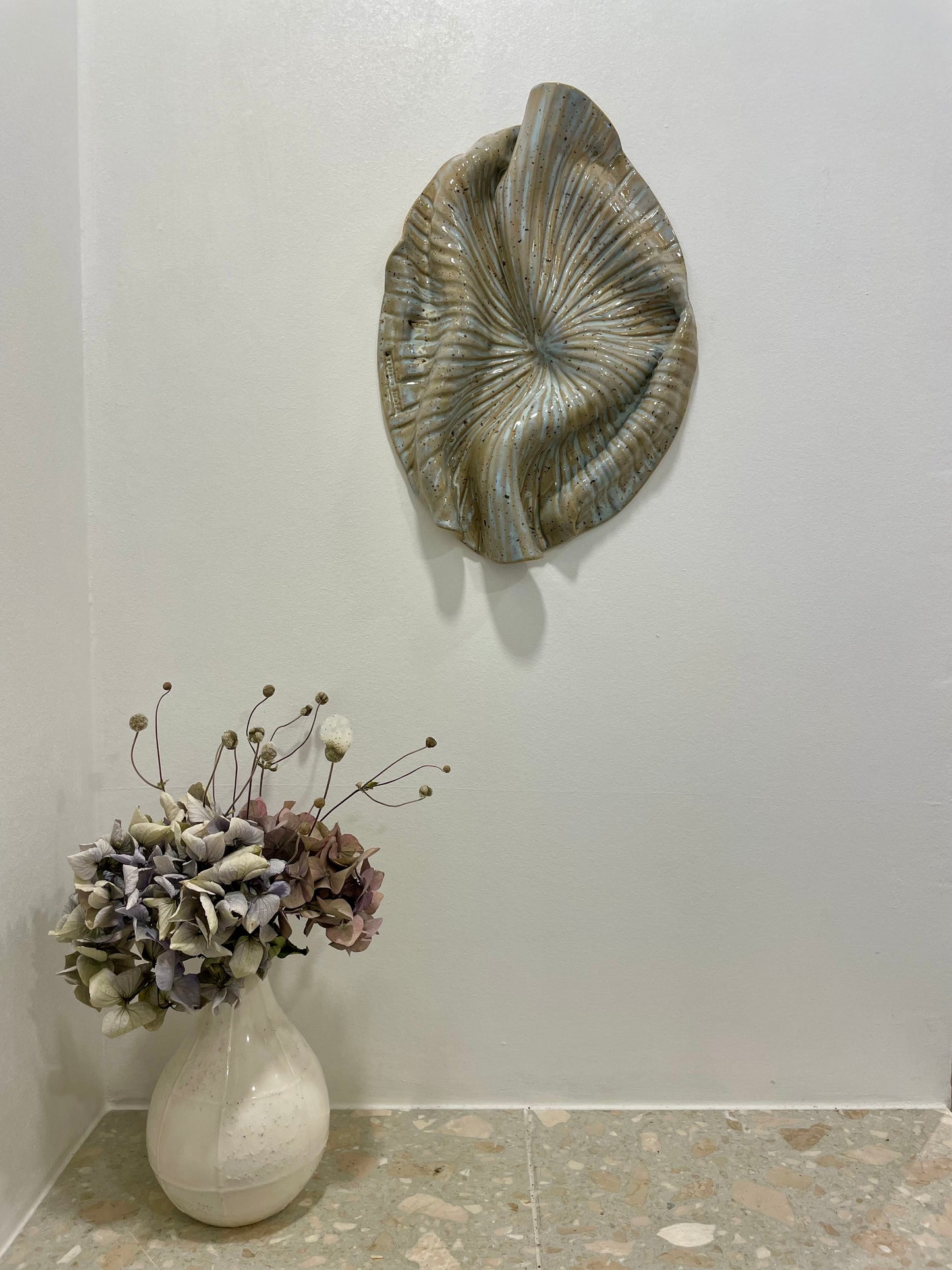 Handcrafted ceramic wall art sh:08:12
