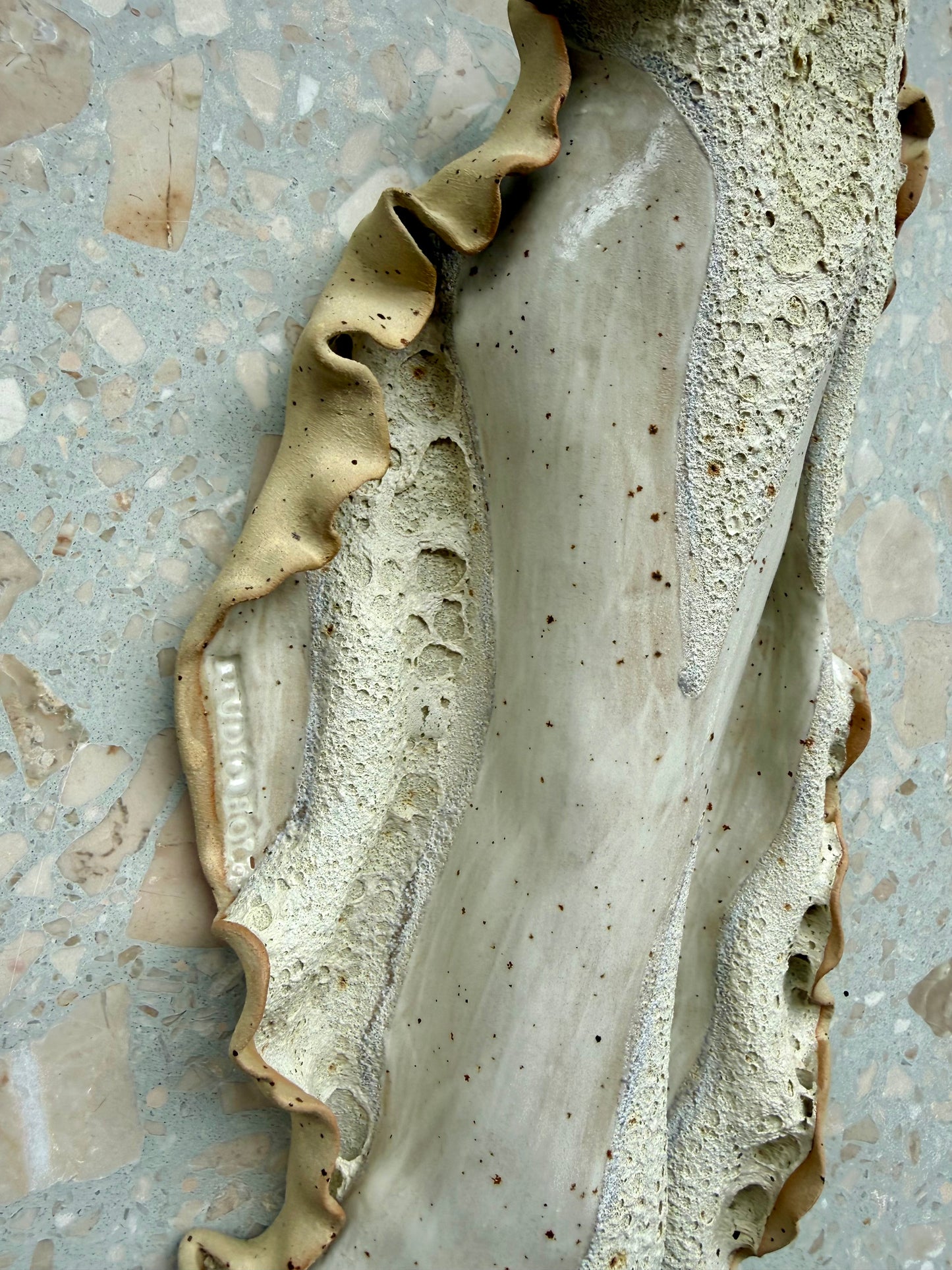 Handcrafted ceramic wall art sh:08:17