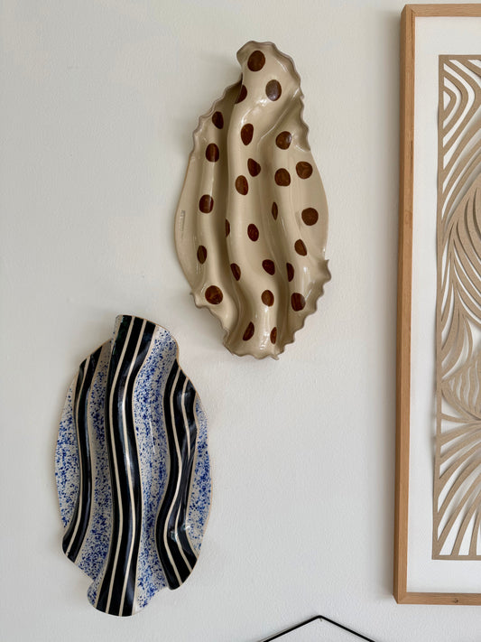 Handcrafted ceramic wall art sh:08:24