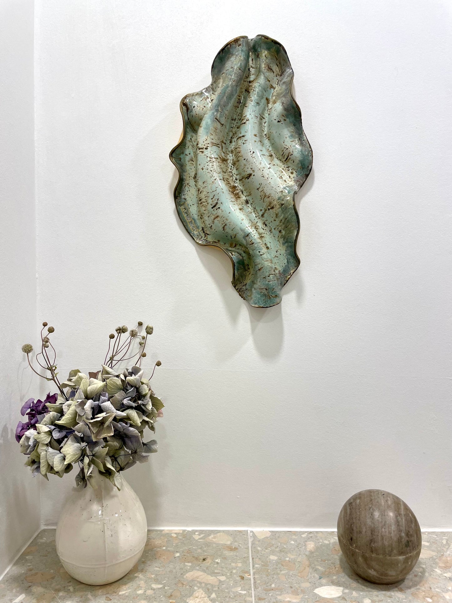 Handcrafted ceramic wall art sh:08:09