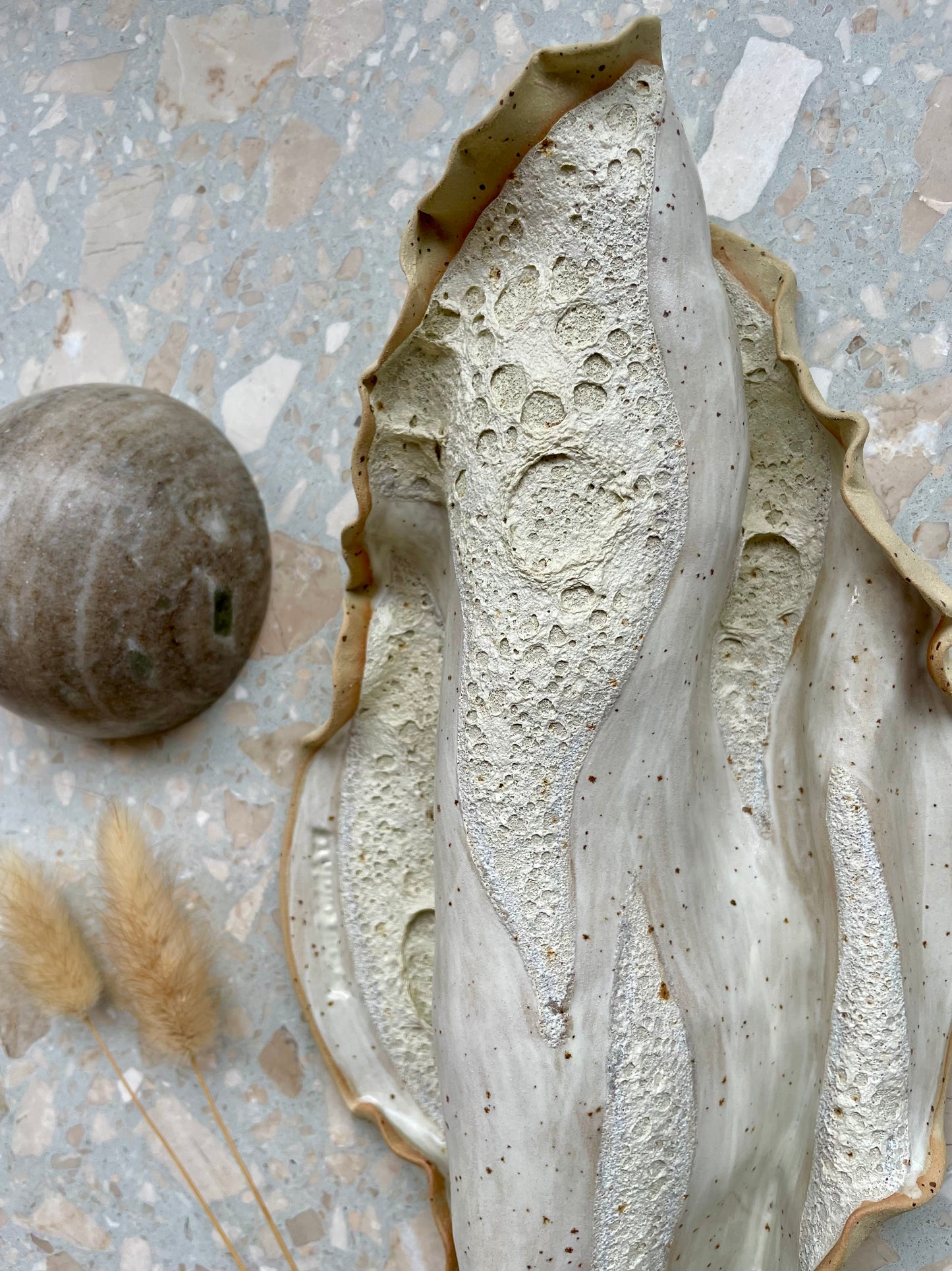 Handcrafted ceramic wall art sh:08:21