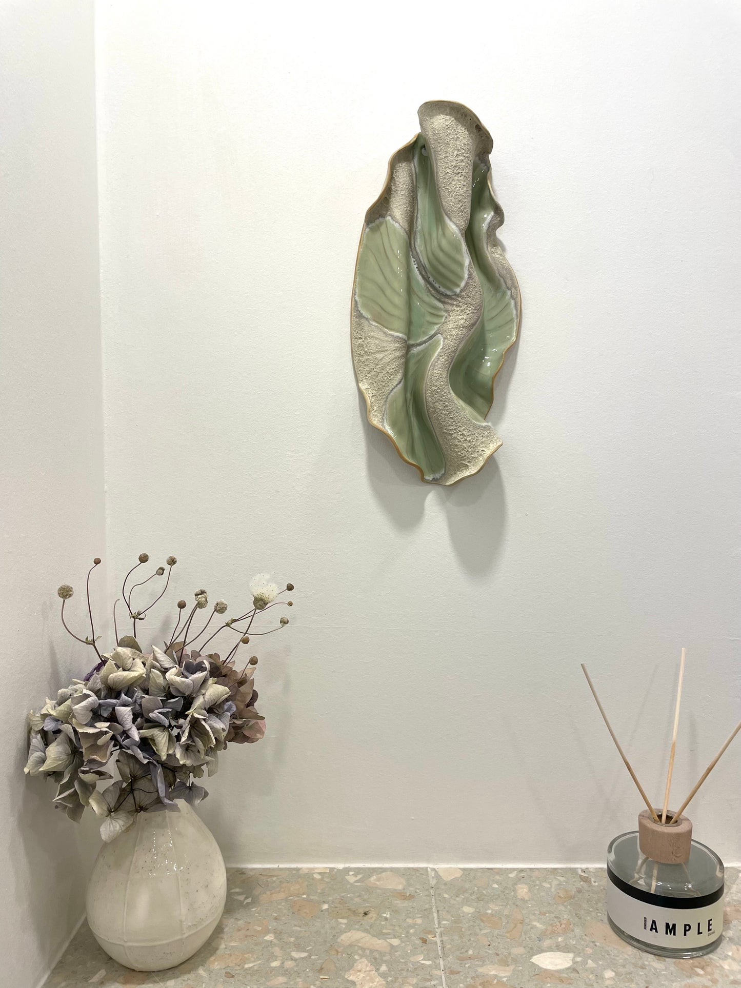 Handcrafted ceramic wall art sh:08:15