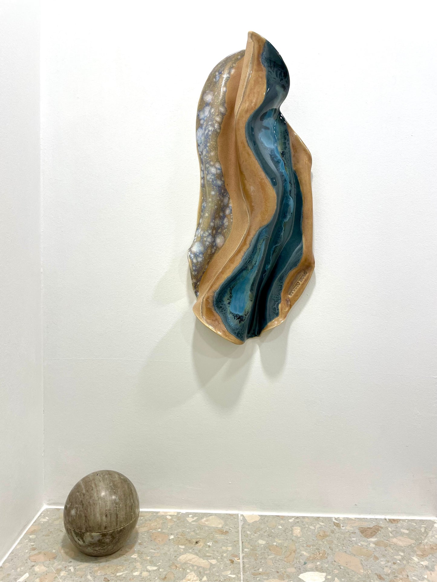 Handcrafted ceramic wall art sh:08:08