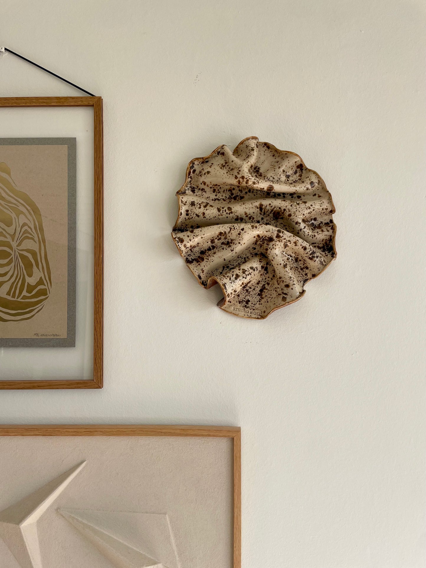 Handcrafted ceramic wall art sh:07:03