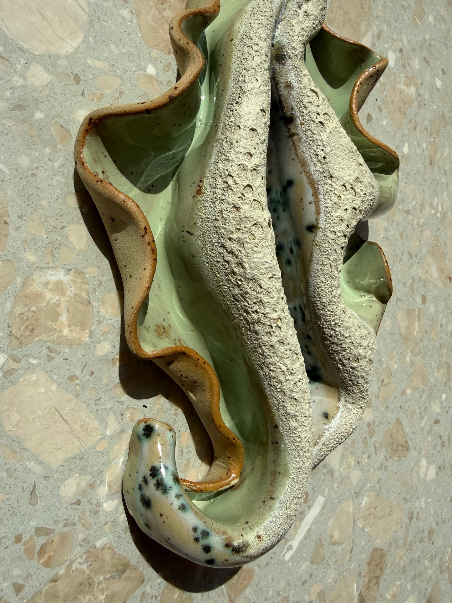 Handcrafted ceramic wall art sh:08:27